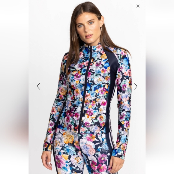 JOHNNY WAS | Fall Dance Fitted Athletic Jacket - Picture 3 of 16